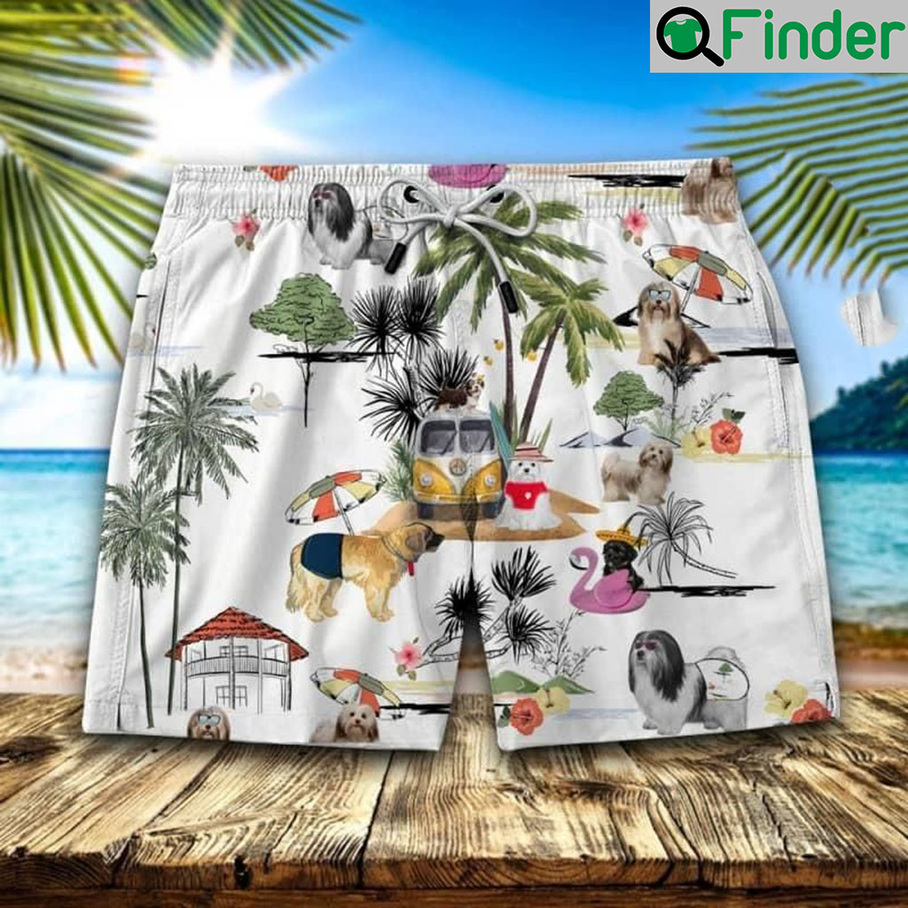 Havanese Dog Beach Shorts Havanese Dog Beach Shorts