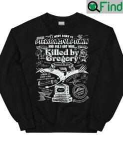 Pterodactyl Ptown Killed By Gregory Sweatshirt