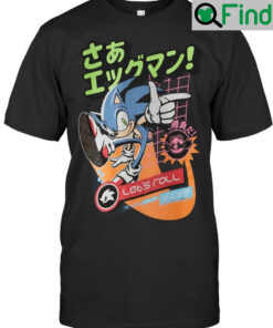 Sonic the Hedgehog with Kanji Shirt