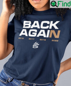 Steph Curry Back Again Shirts