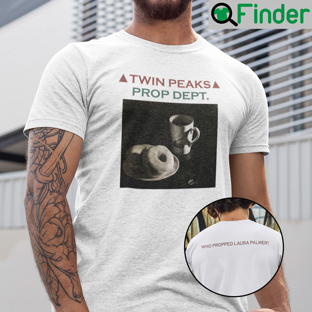 Twin Peaks Prop Dept Who Dropped Laura Palmer Shirt Twin Peaks Prop Dept Who Dropped Laura Palmer Shirt