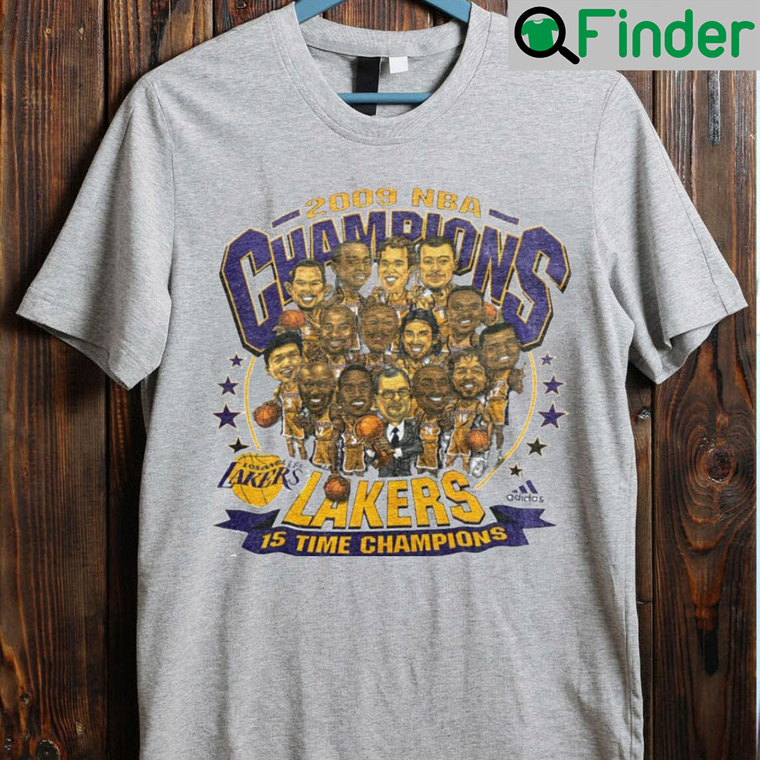 Vintage Style 2009 Lakers Championship T Shirt Vintage Style 2009 Lakers Championship T Shirt