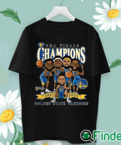 unisex T shirt Golden State Warriors Fanatics Branded 2022 NBA Finals Champions Caricature T Shirt