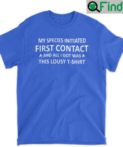 Ethan Peck My Species Initiated First Contact And All I Got Was This Lousy Shirt