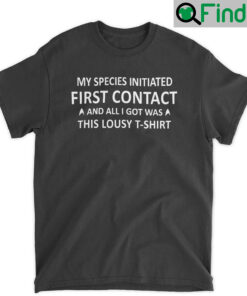 Ethan Peck My Species Initiated First Contact And All I Got Was This Lousy T Shirt