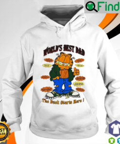 Garfield Worlds Best Dad The Bucks Start Here Hoodie