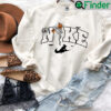 Halloween Skeleton Pumpkin Vintage Nike Stick Shirt