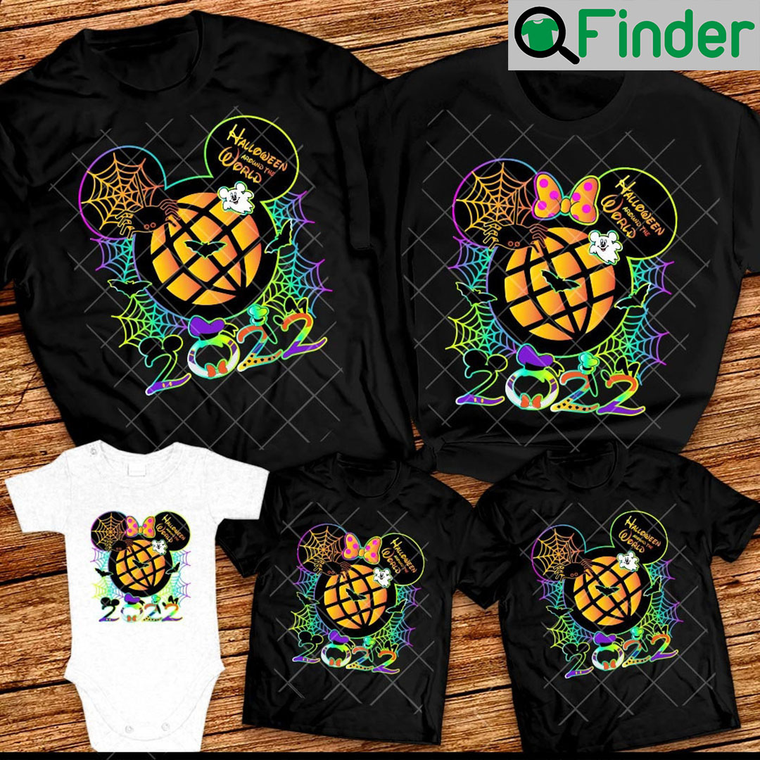 Halloween around the World Disney Epcot Halloween Family Shirts 2022 Halloween around the World Disney Epcot Halloween Family Shirts 2022
