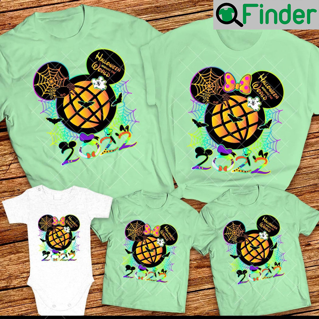 Halloween around the World Disney Epcot Halloween Family Unisex Shirt 2022 Halloween around the World Disney Epcot Halloween Family Unisex Shirt 2022