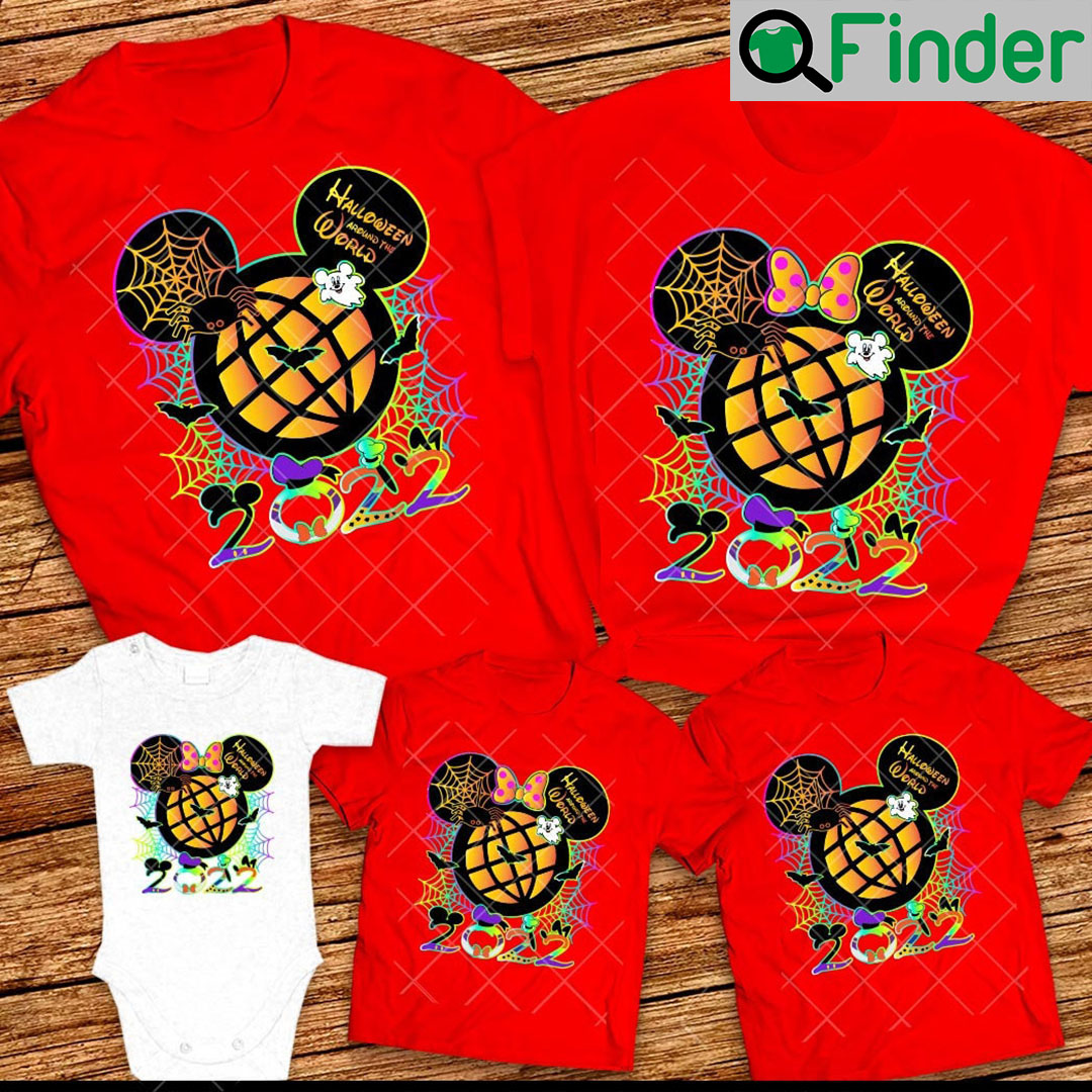 Halloween around the World Disney Epcot Halloween Family Unisex Shirts 2022 Halloween around the World Disney Epcot Halloween Family Unisex Shirts 2022