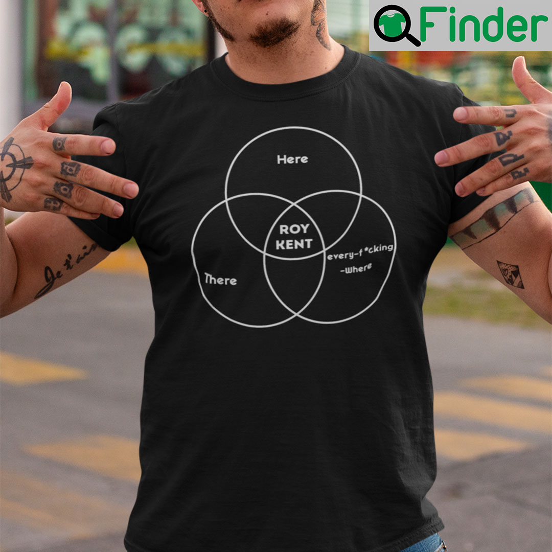 Here There Roy Kent Every Fucking Where T Shirt Roy Kent Venn Diagram Here There Roy Kent Every Fucking Where T Shirt Roy Kent Venn Diagram