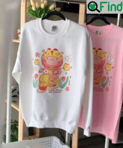 Kawaii Cat Good Things Are Coming Sweatshirt