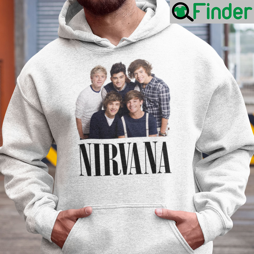 Nirvana One Direction Hoodie Nirvana One Direction Hoodie
