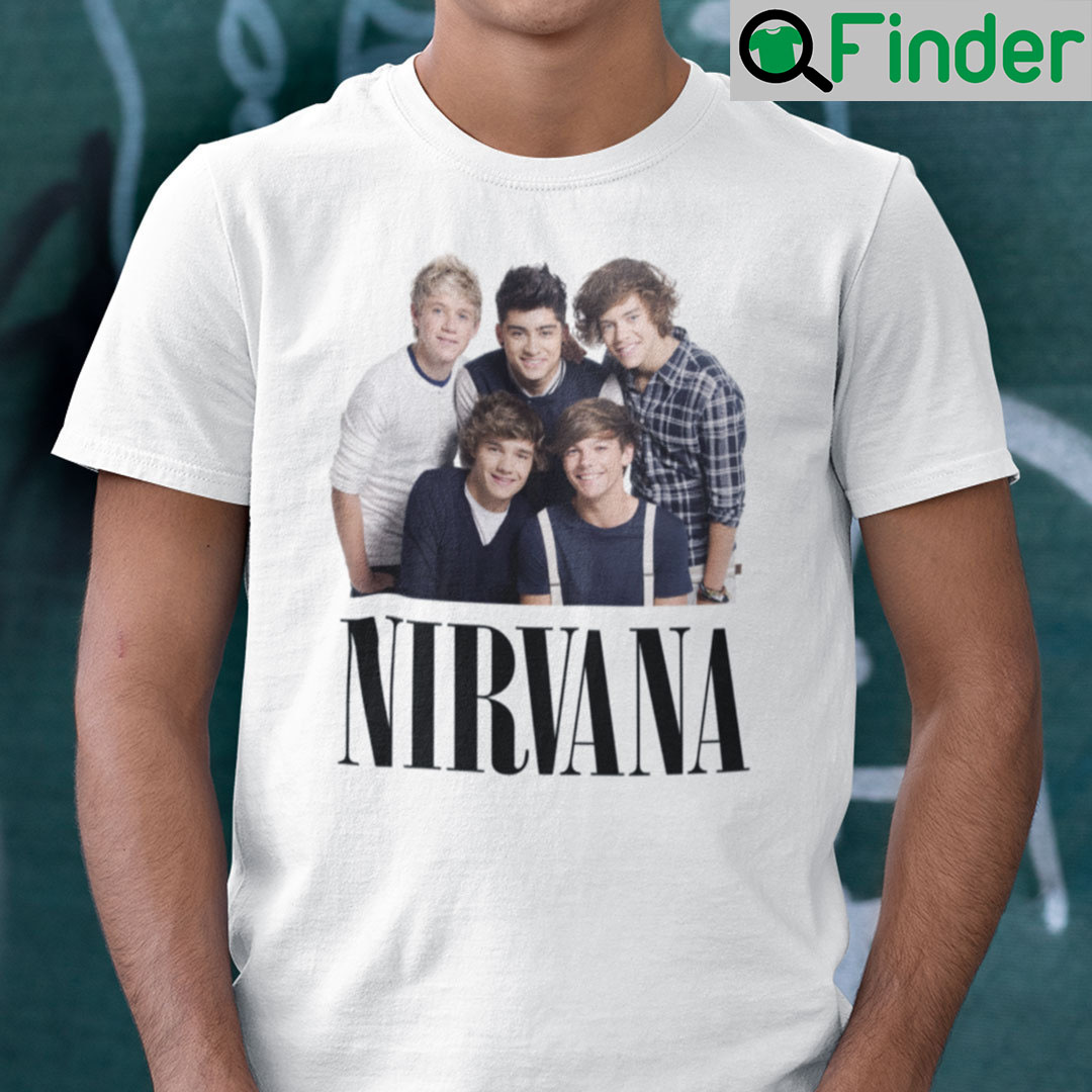Nirvana One Direction Shirt Nirvana One Direction Shirt