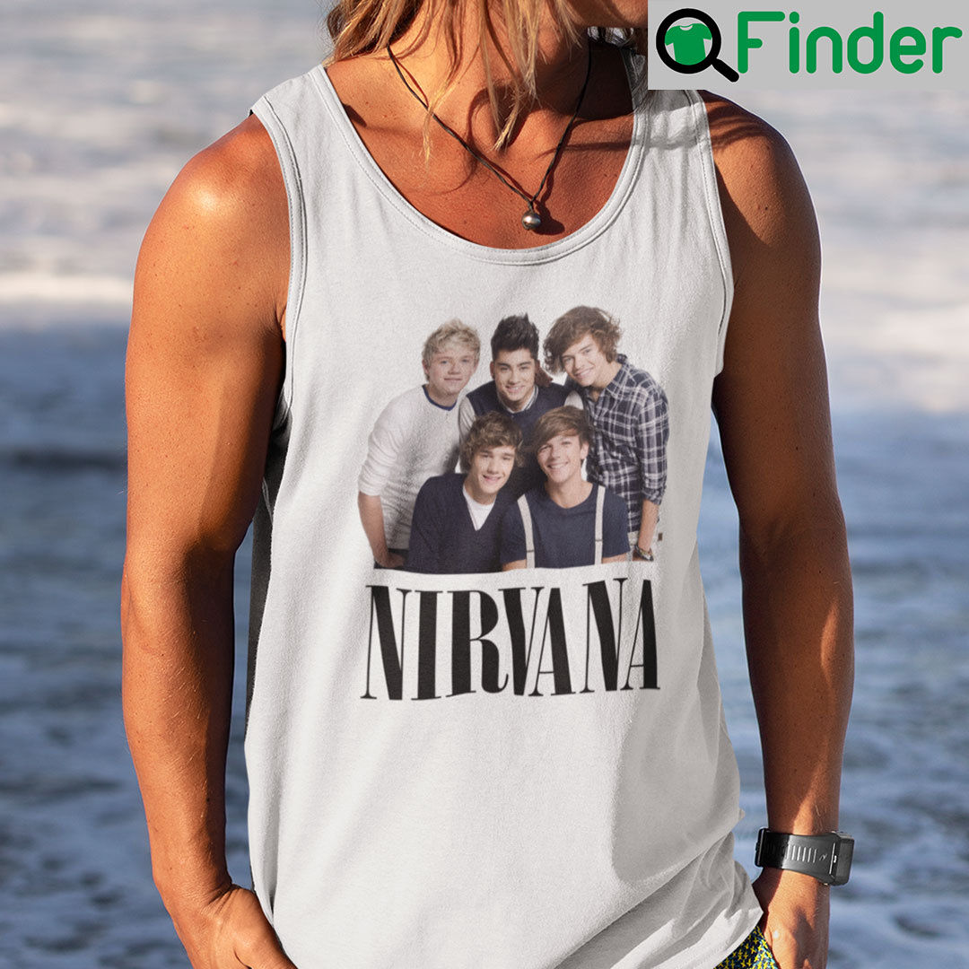 Nirvana One Direction Tank Top Nirvana One Direction Tank Top