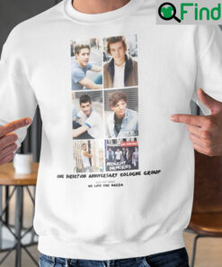 One Direction Anniversary Cologne Group We Love You Hazza Shirt