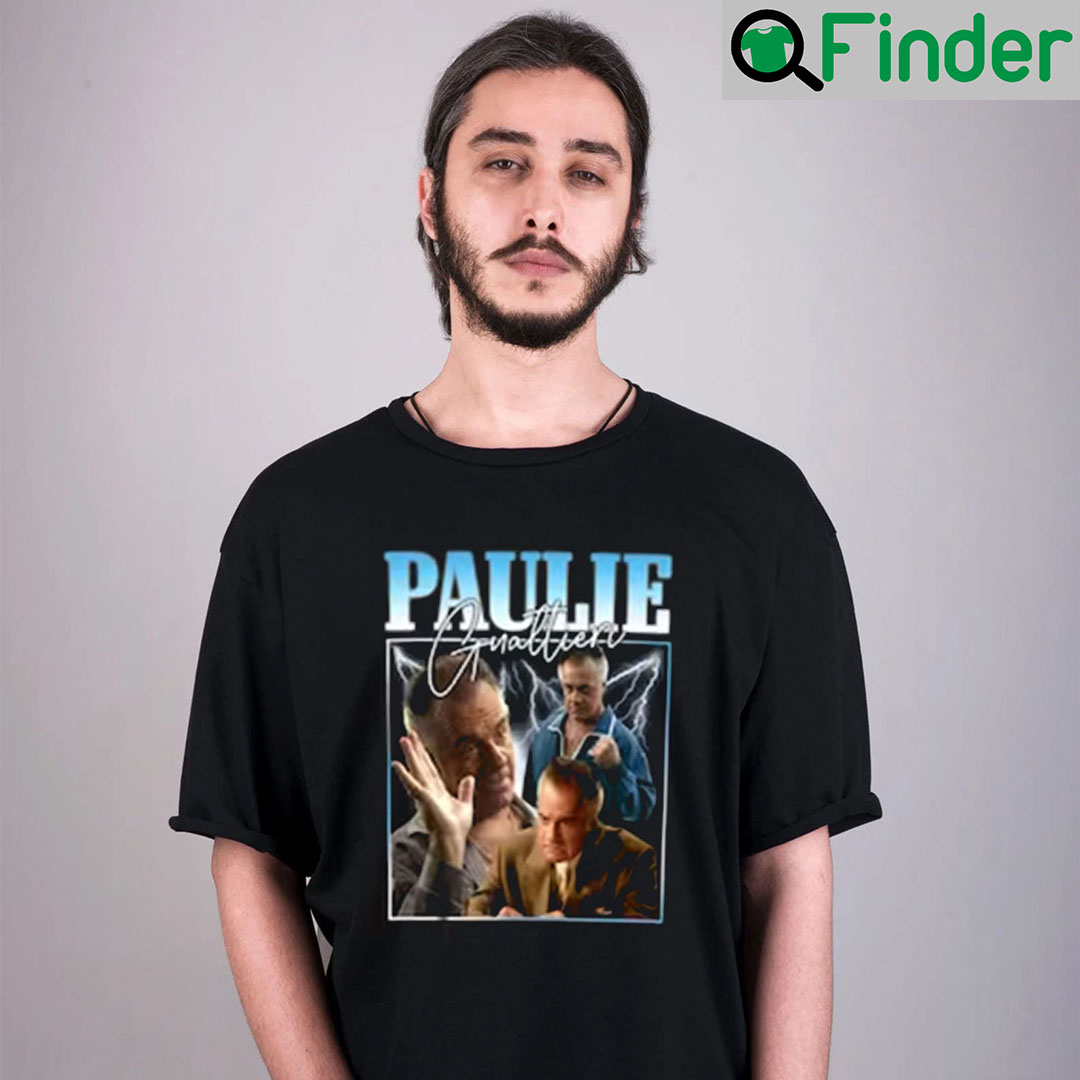 Paulie Gualtieri Thank You For The Memories Tony Sirico 1942 2022 T Shirt Paulie Gualtieri Thank You For The Memories Tony Sirico 1942 2022 T Shirt