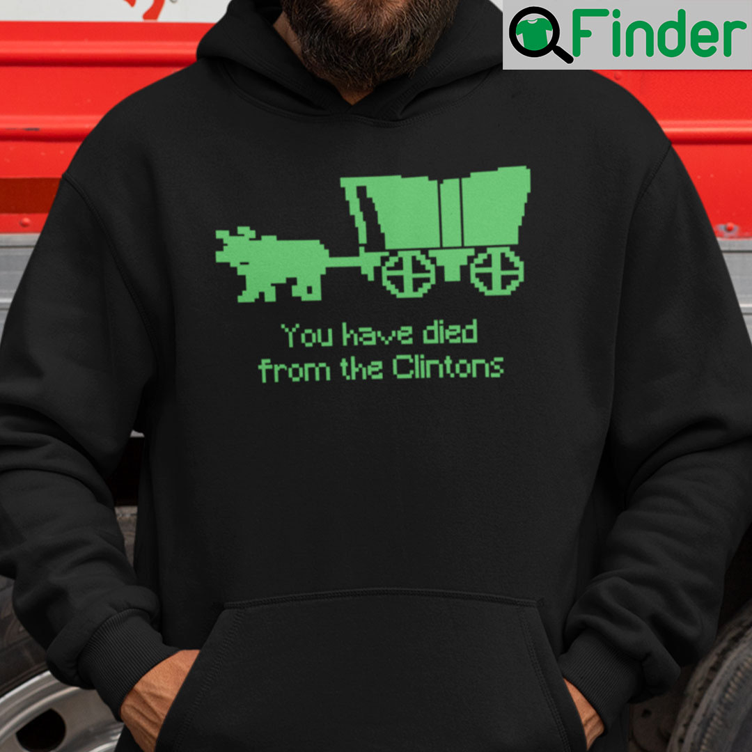 You Have Died From The Clintons Hoodie You Have Died From The Clintons Hoodie