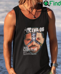 Drake Evangelion Tank Top Shirt Drake Eva 06 Drake Gods Plan
