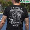 Viking Warrior Shirt An Old Man Born In May
