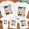 Disney Merry Christmas 2022 And Happy New Year 2023 Family Shirts