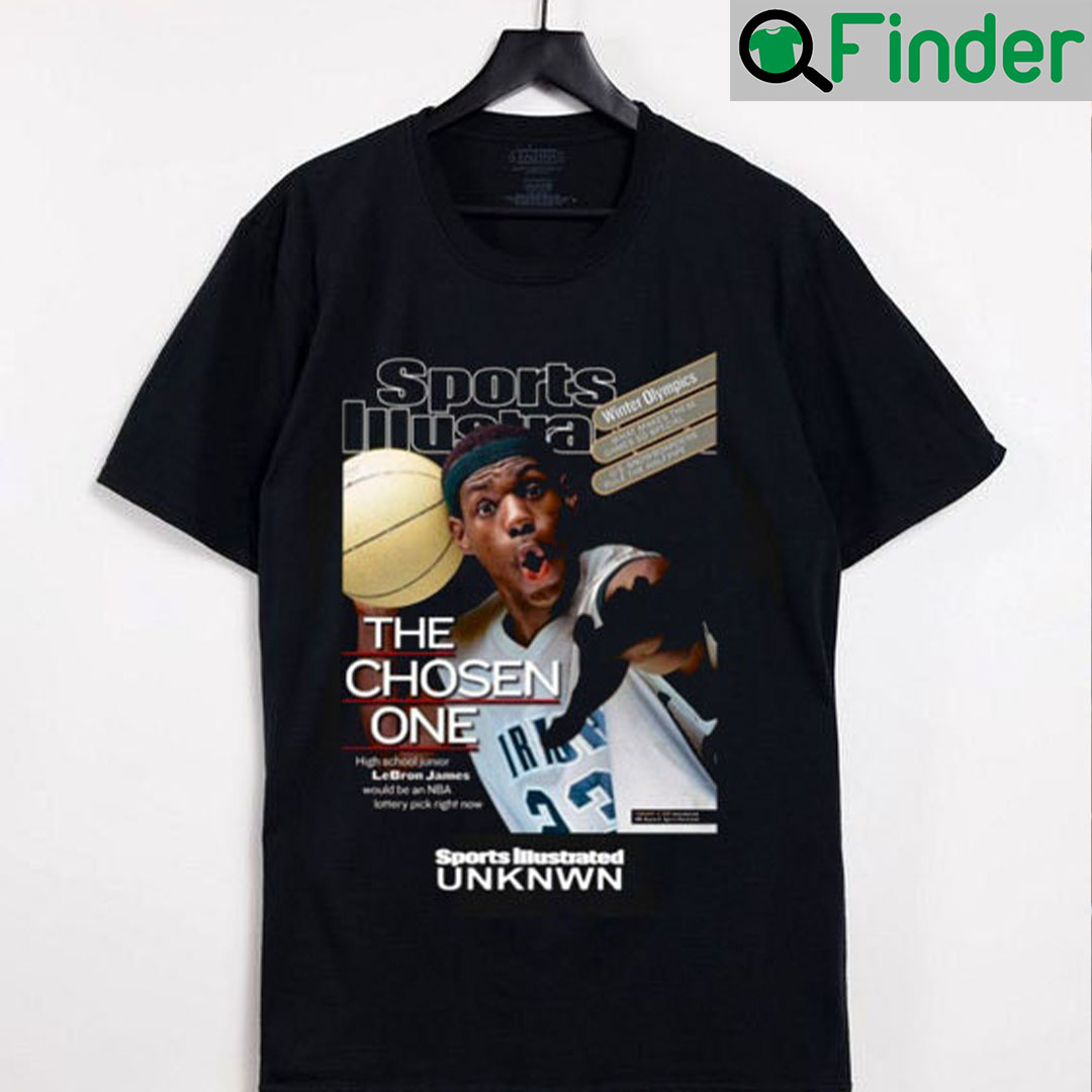 Lebron James Sports Illustrated The Chosen One Shirt Lebron James Sports Illustrated The Chosen One Shirt