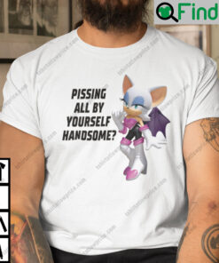Pissing All By Yourself Handsome Rouge The Bat Unisex Shirt