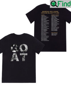 Serena Goat Serena Williams 2022 Us Open T shirt