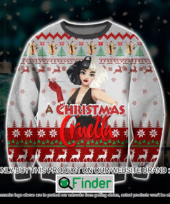 A Christmas Cruella Christmas Ugly Sweater – LIMITED EDITION