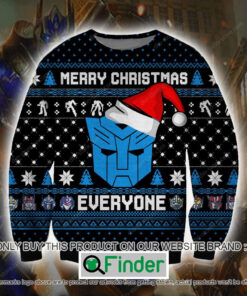 Autobot Merry Christmas Everyone Knitted Wool Sweater – LIMITED EDITION