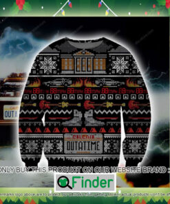 Back To The Future 88Mph Knitted Wool Sweater Sweatshirt – LIMITED EDITION