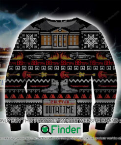 Back To The Future 88Mph Knitted Wool Sweater – LIMITED EDITION