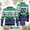 Personalized NRL New Zealand Warriors Christmas Sweatshirt Sweater LIMITED EDITION
