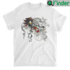 Sonic X Shadow White Tribal Shirt