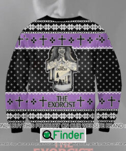 The Exorcist Ugly Christmas Sweatshirt Sweater LIMITED EDITION