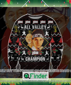 The Karate Kid All Valley Champion Knitted Wool Sweater Sweatshirt – LIMITED EDITION