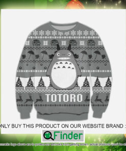 Totoro Anime Ghibli Christmas Ugly Sweater Sweatshirt – LIMITED EDITION