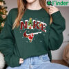 Christmas Buffalo Plaid Nike Santa Sweatshirt