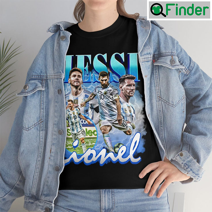 Lionel Messi Vintage Bootleg World Cup 2022 Football Player Sweatshirt Lionel Messi Vintage Bootleg World Cup 2022 Football Player Sweatshirt