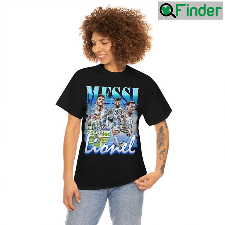 Lionel Messi Vintage Bootleg World Cup 2022 Football Player T Shirt Lionel Messi Vintage Bootleg World Cup 2022 Football Player T Shirt