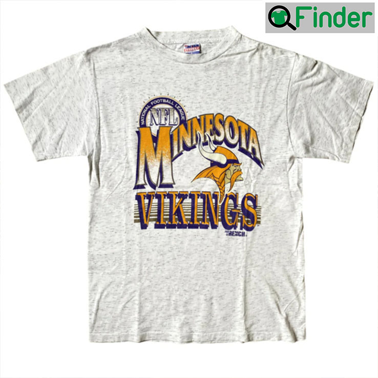 Minnesota Vikings Football Team Vintage NFL Graphic T shirt 1990s Minnesota Vikings Football Team Vintage NFL Graphic T shirt 1990s