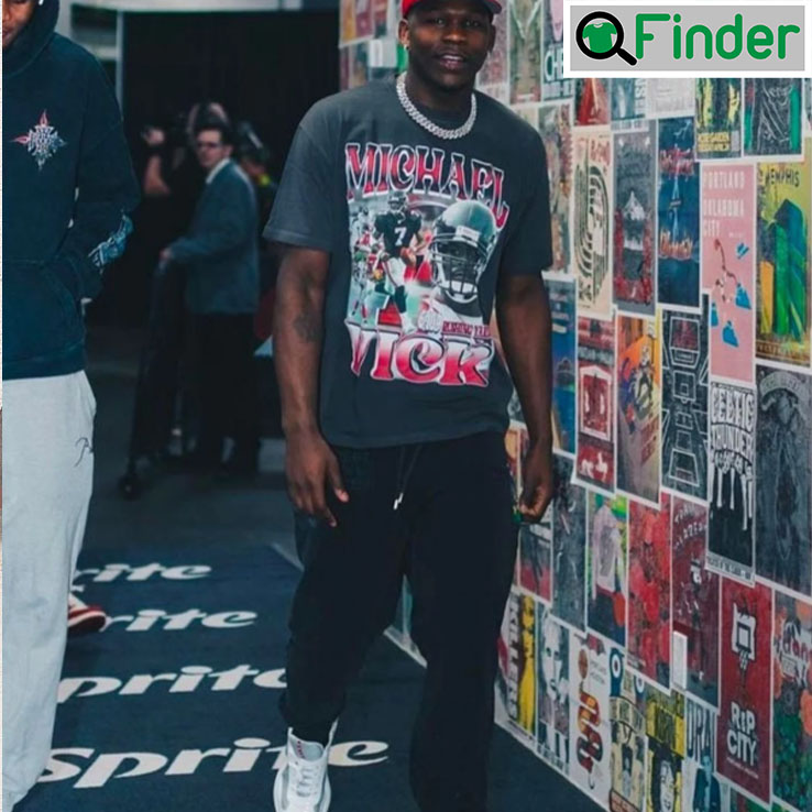Anthony Edwards Vintage Michael Vick Shirt Anthony Edwards Vintage Michael Vick Shirt