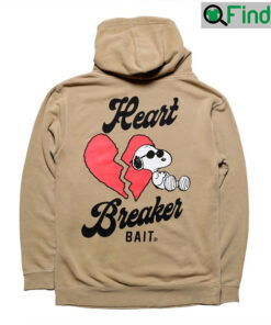 Bait X Snoopy Heart Breaker Valentines Day Best Friend Gift Hoodie shirt