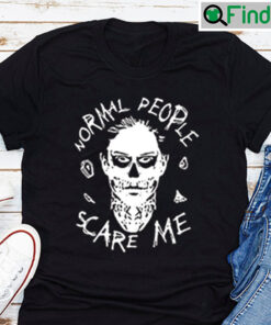 Evan Peters Normal People Scare Me Unisex T Shirt