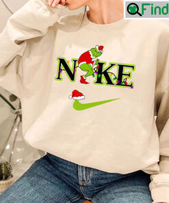 Nike Grinch Cute Merry Christmas Hoodie Sweatshirt