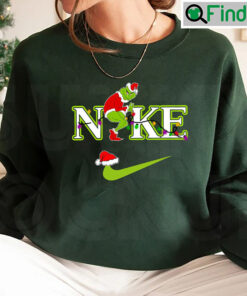Nike Grinch Cute Merry Christmas Hoodie Sweatshirts