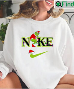 Nike Grinch Cute Merry Christmas Sweatshirts