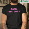 Safta Est 2023 Shirt Hebrew Grandma