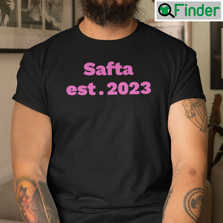 Safta Est 2023 Shirt Hebrew Grandma Safta Est 2023 Shirt Hebrew Grandma