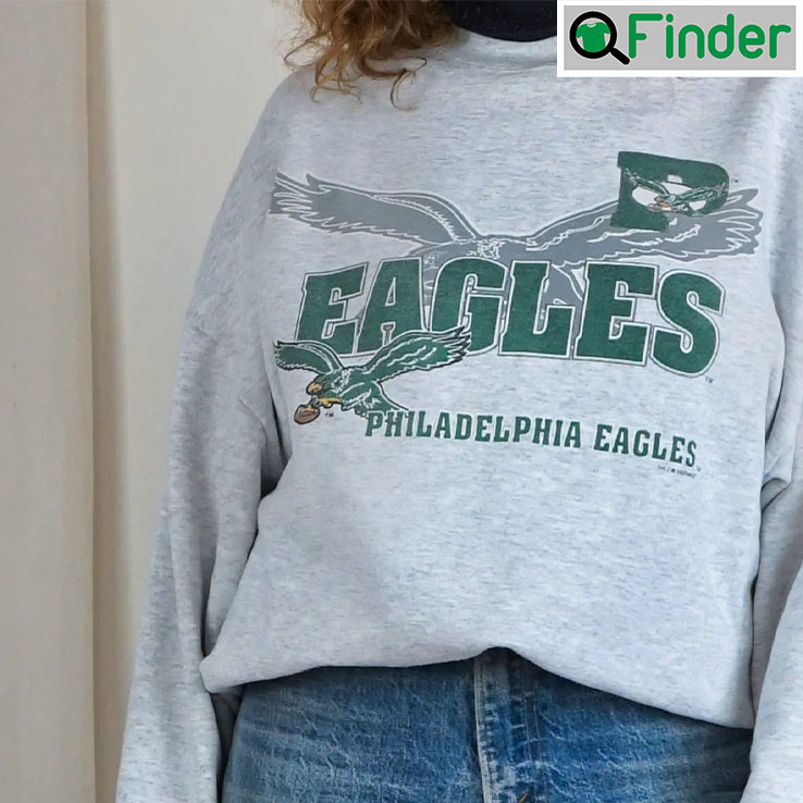 Vintage Style Philadelphia Eagles Football Cozy Sweatshirt Vintage Style Philadelphia Eagles Football Cozy Sweatshirt